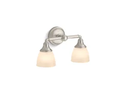 Two-light sconce^Kohler New