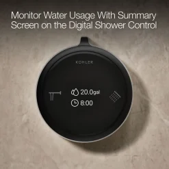 Two-outlet bath/shower digital control^Kohler New