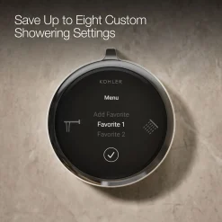 Two-outlet bath/shower digital control^Kohler New