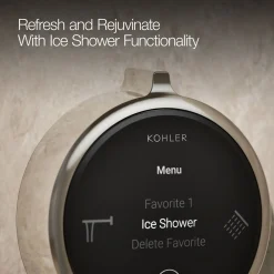 Two-outlet bath/shower digital control^Kohler New