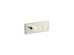 Two-outlet recessed mechanical thermostatic valve control^Kohler Clearance