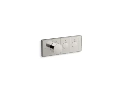 Two-outlet recessed mechanical thermostatic valve control^Kohler Clearance