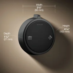 Two-outlet shower digital control^Kohler New