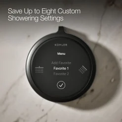 Two-outlet shower digital control^Kohler New