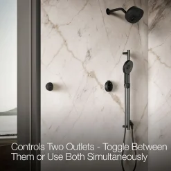 Two-outlet shower digital control^Kohler New