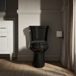 Two-piece elongated comfort height toilet, 1.28 gpf^Kohler Hot
