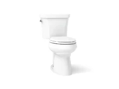 Two-piece elongated toilet, dual-flush^Kohler New