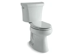Two-piece elongated toilet, dual-flush^Kohler New