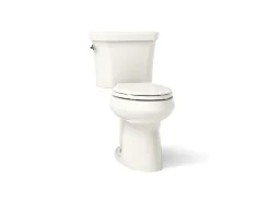 Two-piece elongated toilet, dual-flush^Kohler New