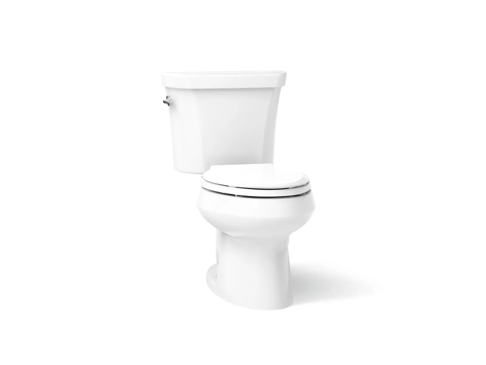Two-piece elongated toilet, dual-flush^Kohler Clearance
