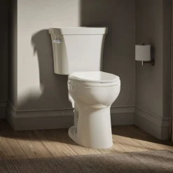 Two-piece elongated toilet, 1.6 gpf^Kohler