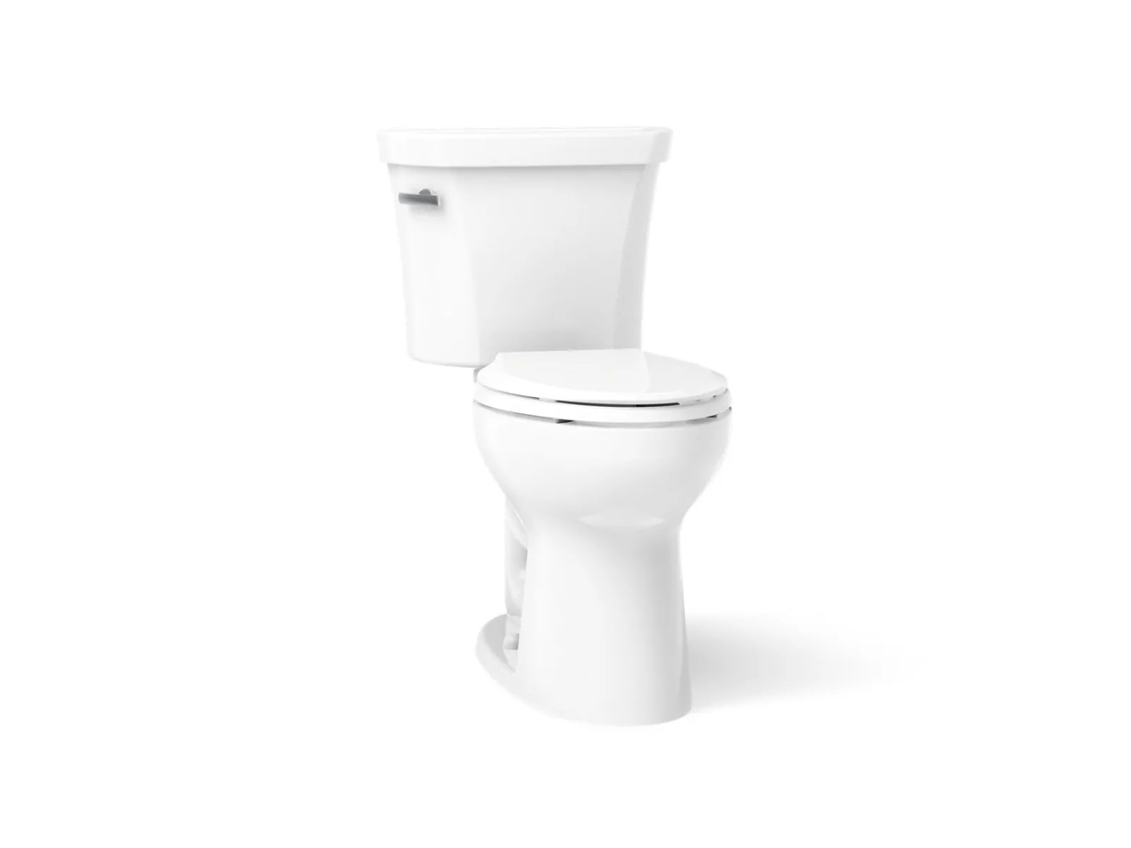 Two-piece elongated toilet, 1.28 gpf^Kohler Sale