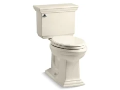 Two-piece elongated toilet, 1.28 gpf^Kohler Discount