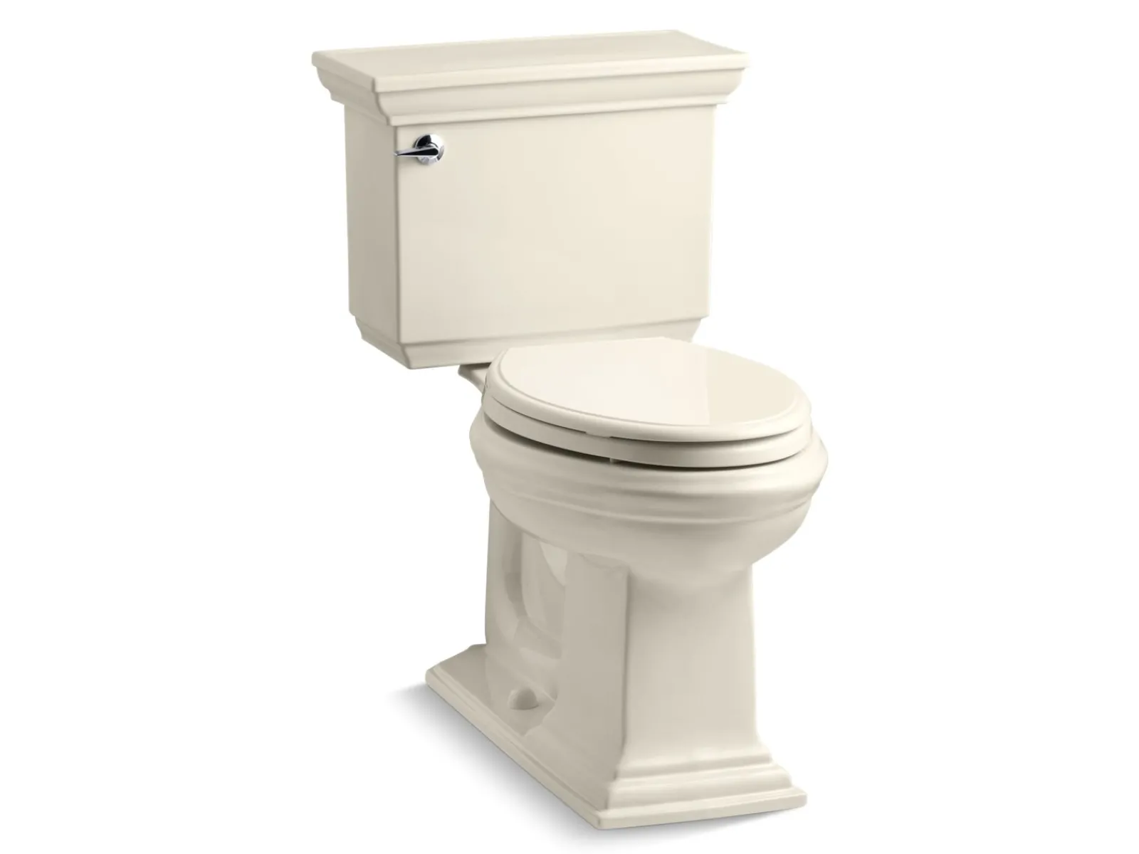 Two-piece elongated toilet, 1.28 gpf^Kohler Discount