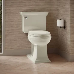 Two-piece elongated toilet, 1.28 gpf^Kohler Discount