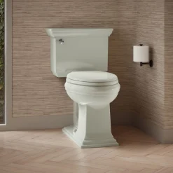 Two-piece elongated toilet, 1.28 gpf^Kohler Discount