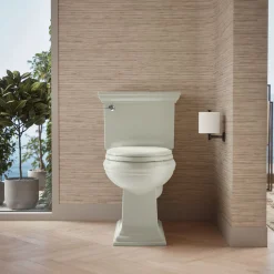 Two-piece elongated toilet, 1.28 gpf^Kohler Discount