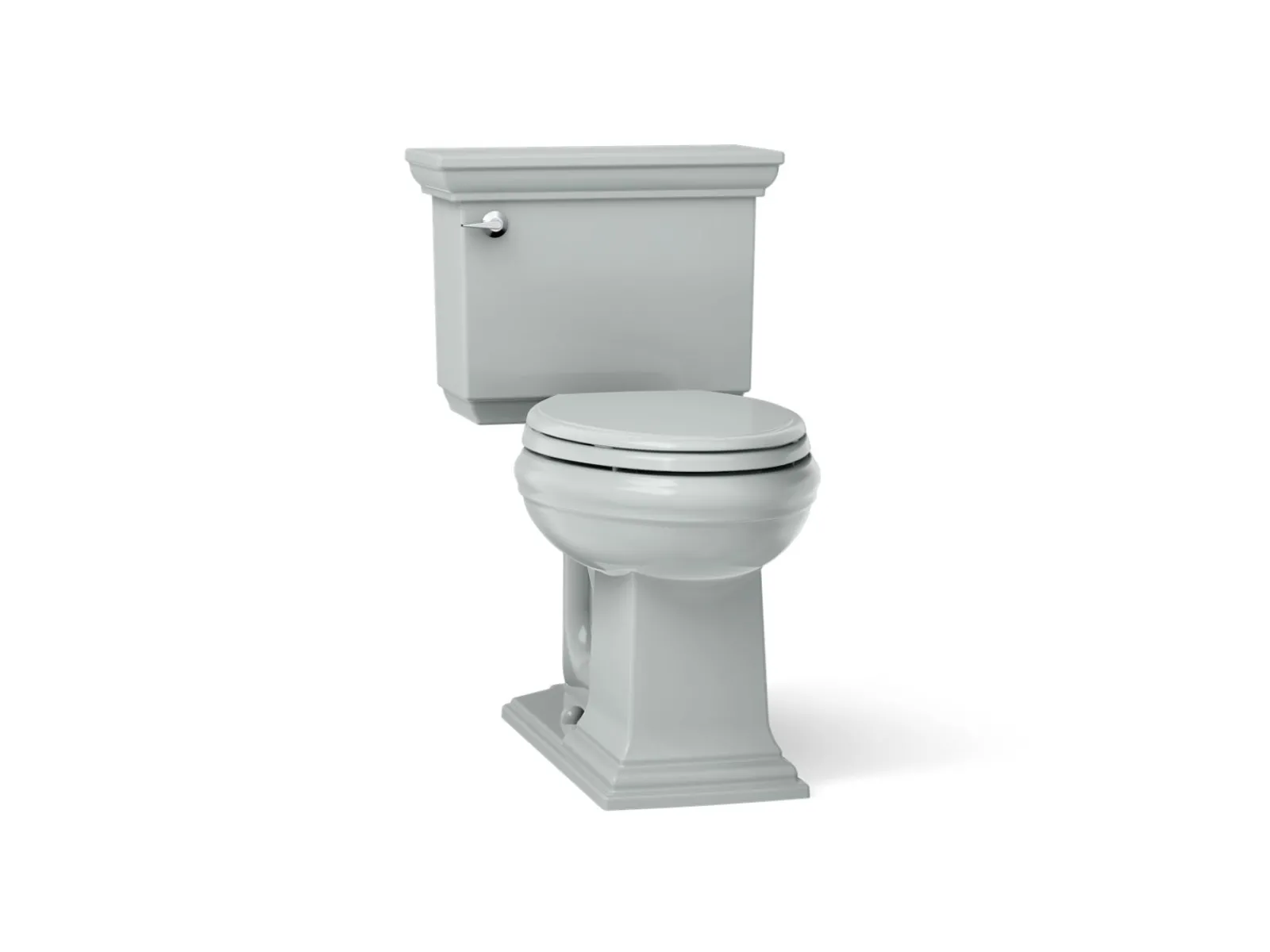 Two-piece elongated toilet, 1.28 gpf^Kohler Discount