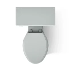 Two-piece elongated toilet, 1.28 gpf^Kohler Discount