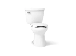 Two-piece elongated toilet, 1.28 gpf^Kohler Hot