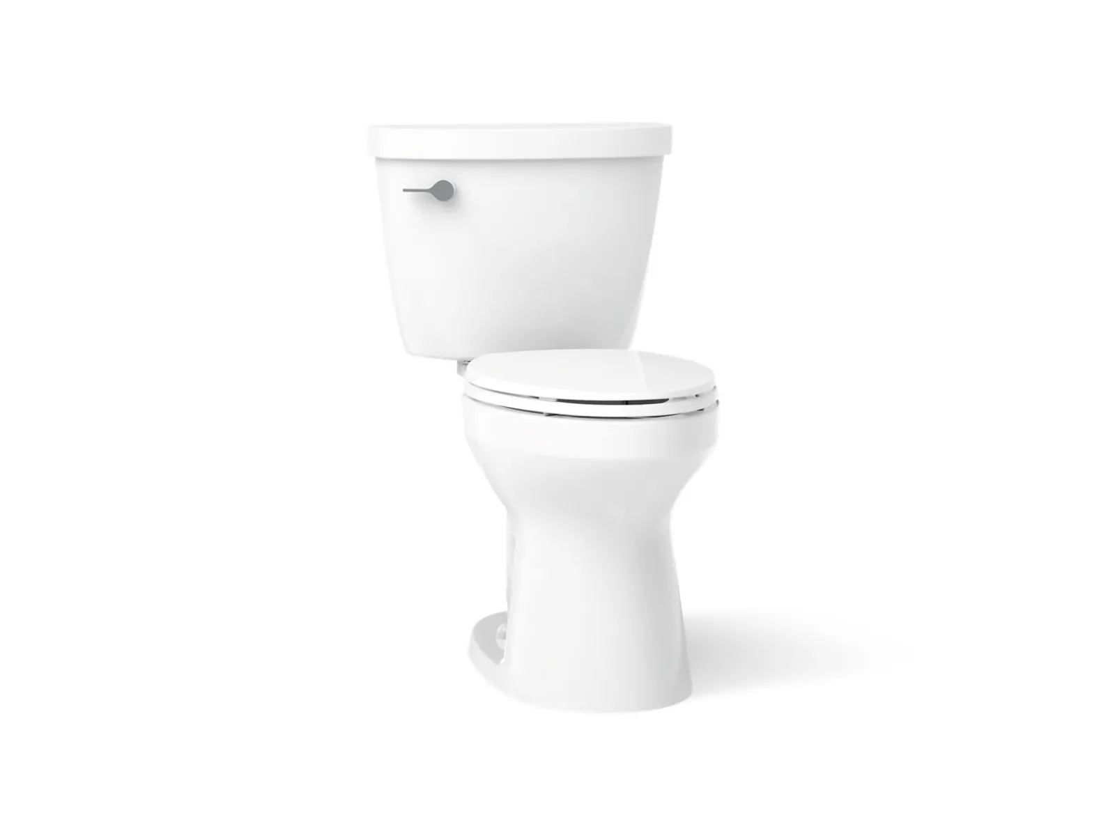 Two-piece elongated toilet, 1.28 gpf^Kohler Online