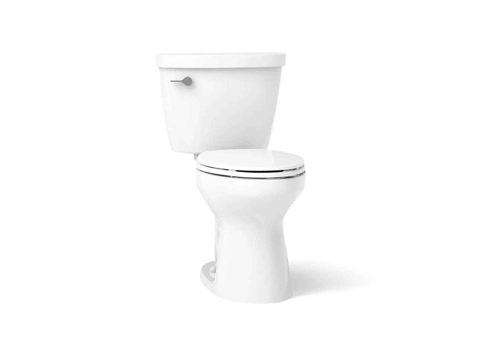 Two-piece elongated toilet, 1.6 gpf^Kohler New