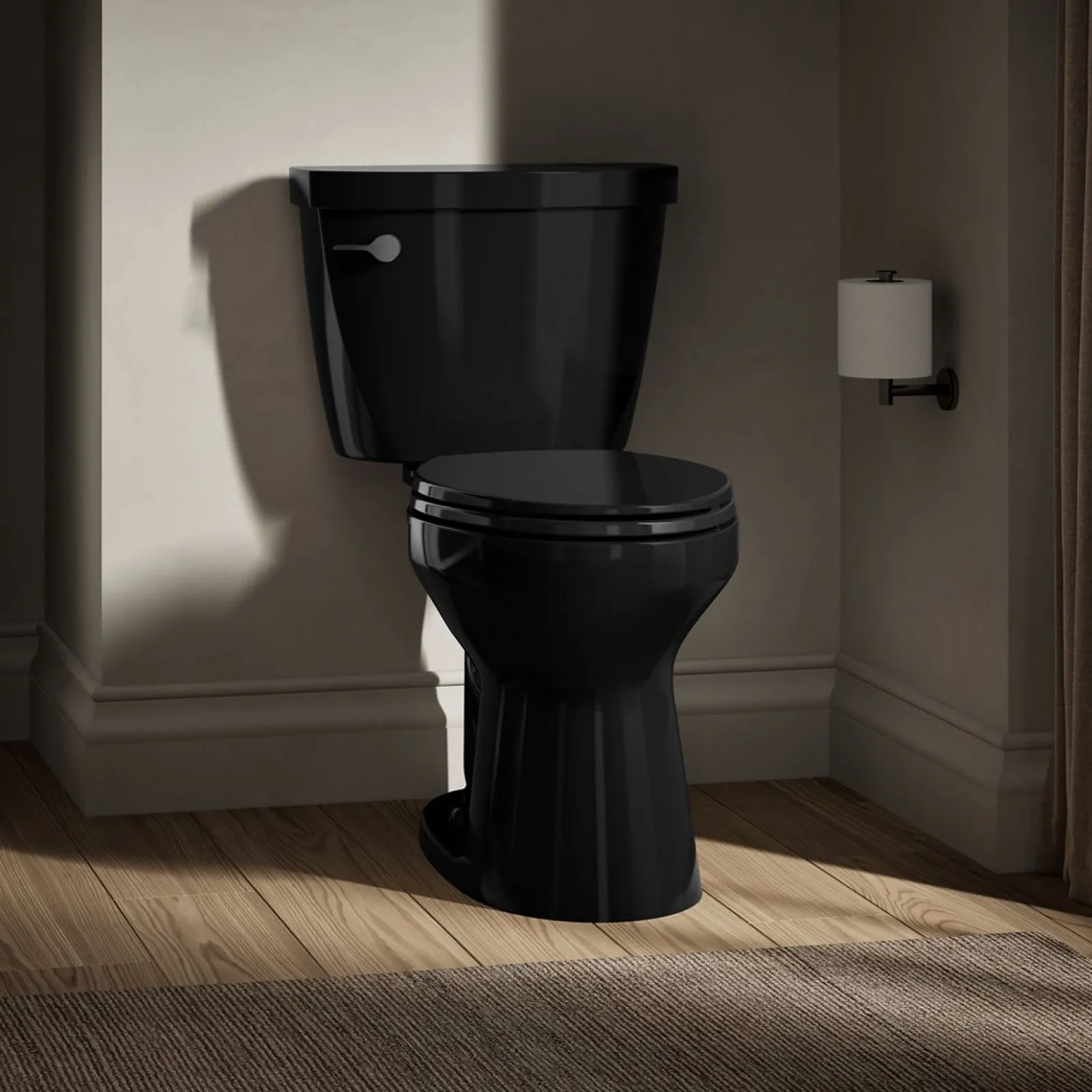 Two-piece elongated toilet, 1.6 gpf^Kohler New
