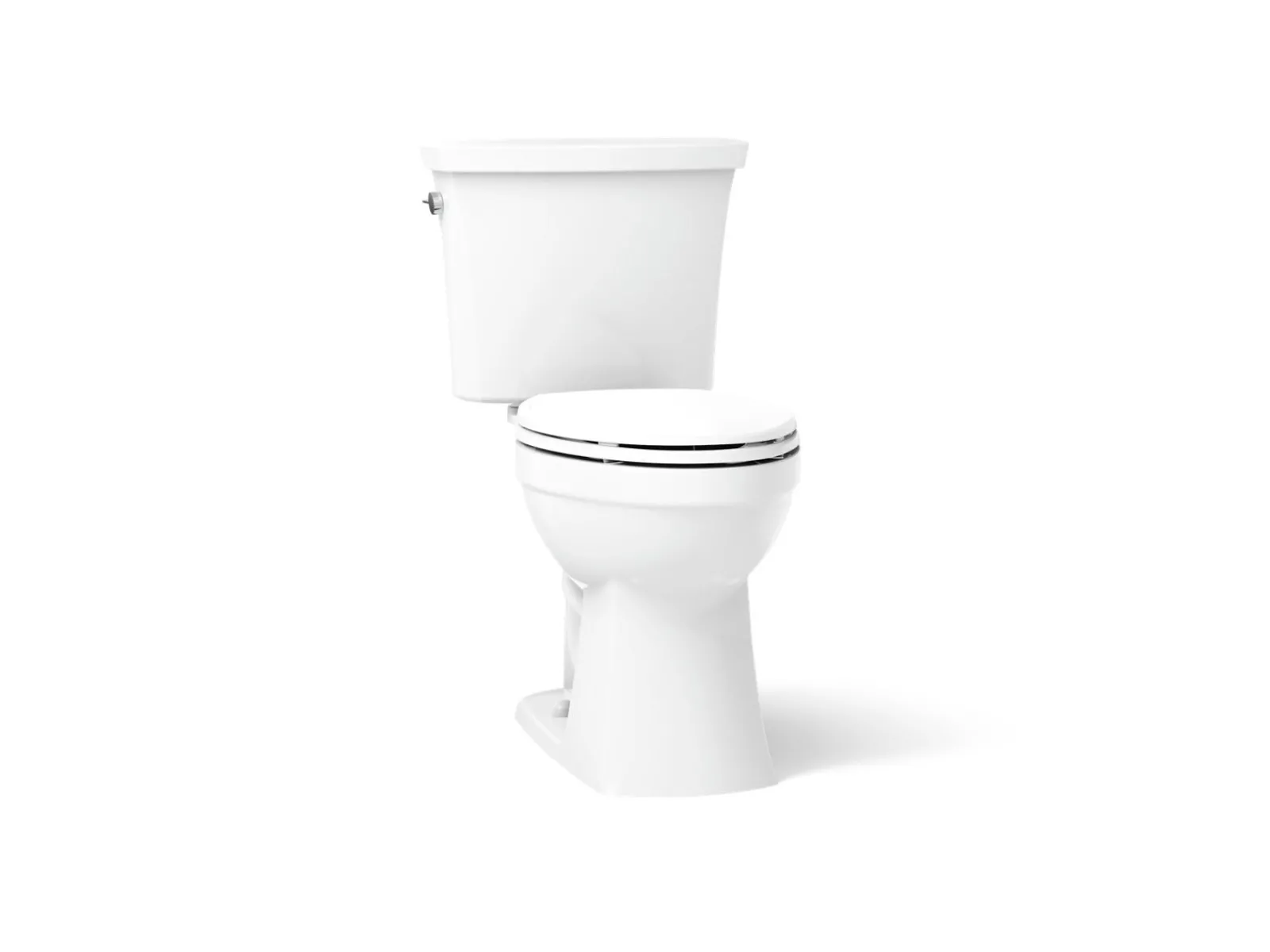 Two-piece elongated toilet, 1.28 gpf^Kohler Sale