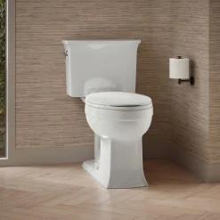 Two-piece elongated toilet, 1.28 gpf^Kohler Best