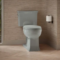 Two-piece elongated toilet, 1.28 gpf^Kohler Best
