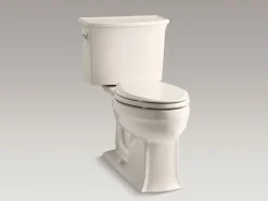 Two-piece elongated toilet, 1.28 gpf^Kohler Best