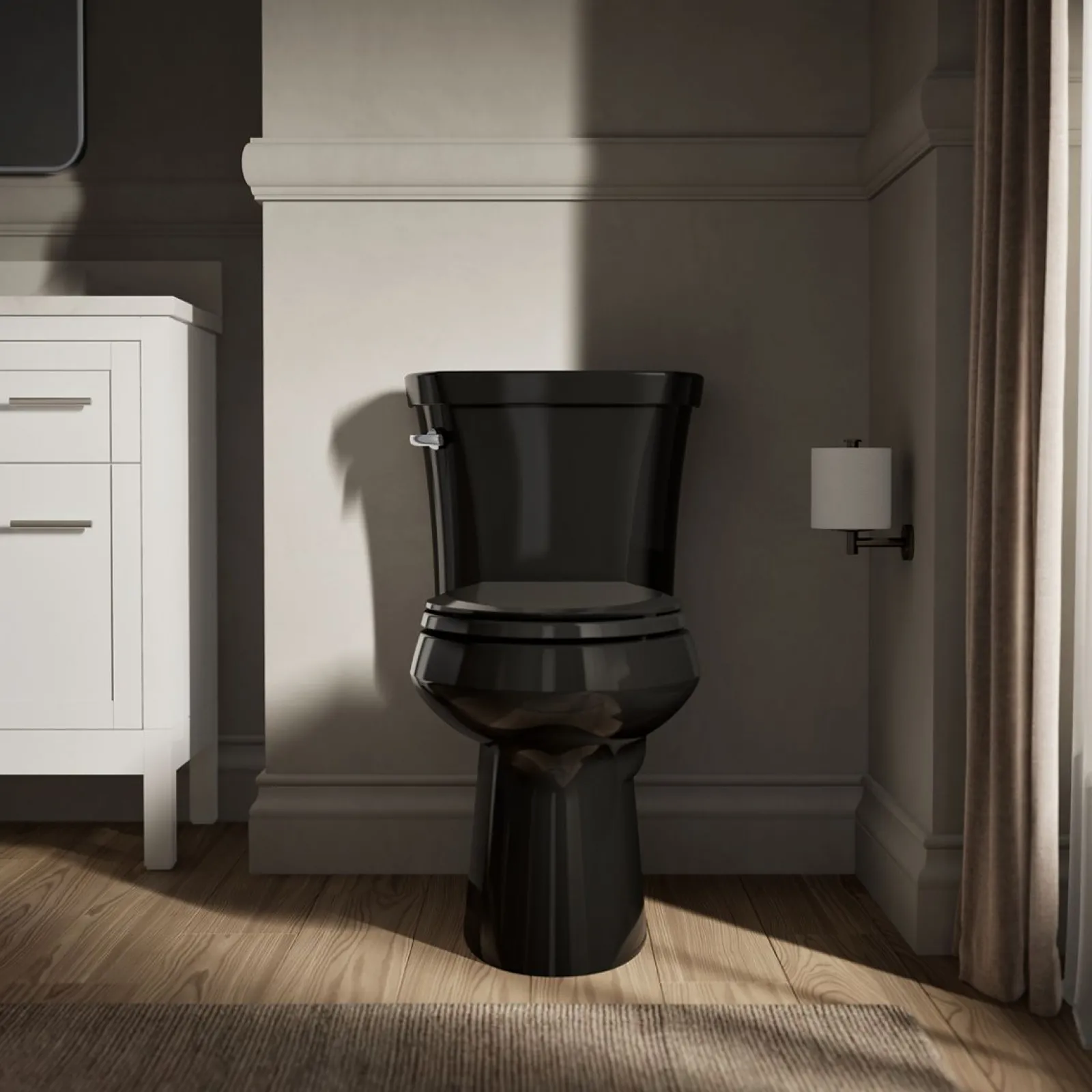 Two-piece elongated toilet, 1.6 gpf^Kohler Online