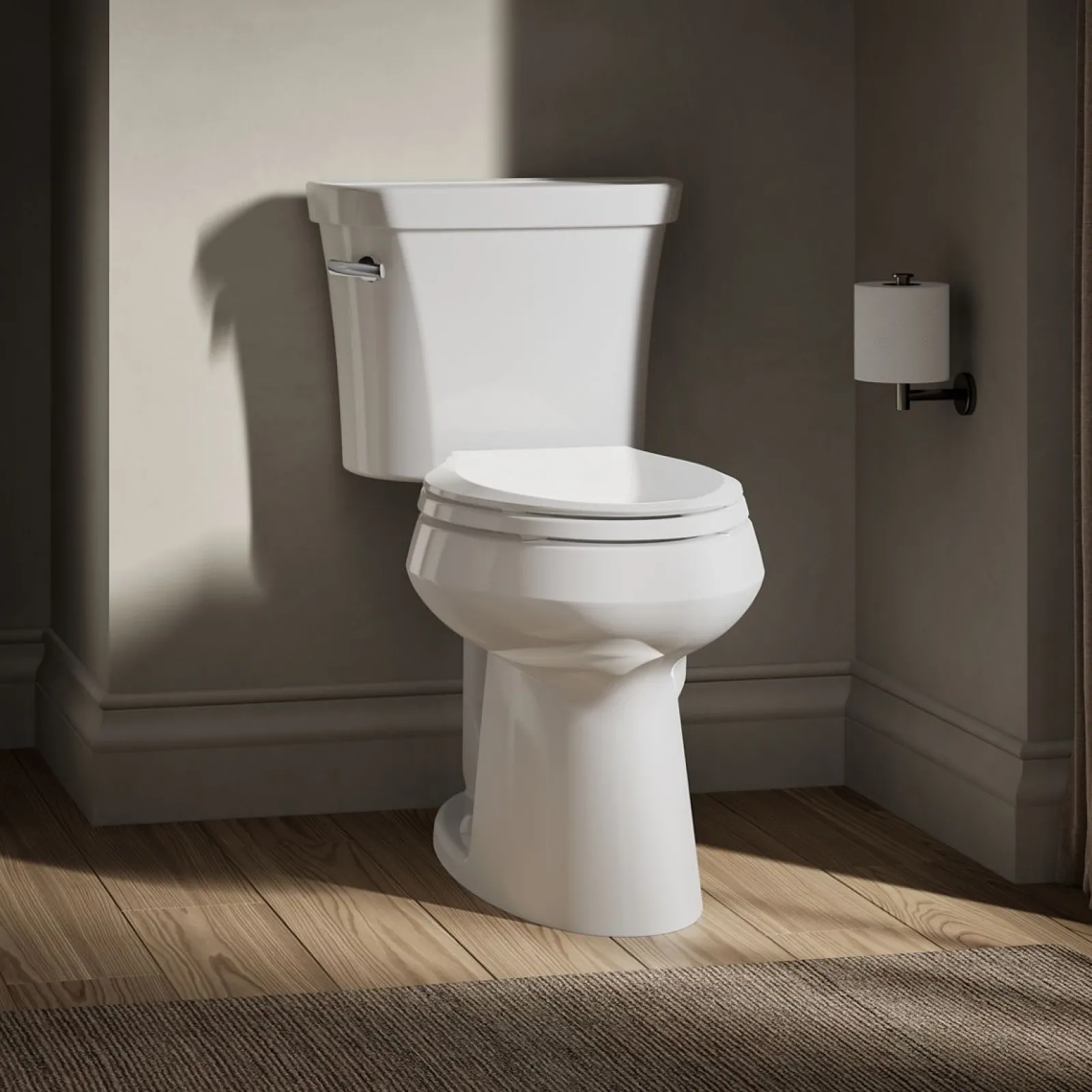 Two-piece elongated toilet, 1.6 gpf^Kohler Online