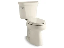 Two-piece elongated toilet, 1.28 gpf^Kohler Best