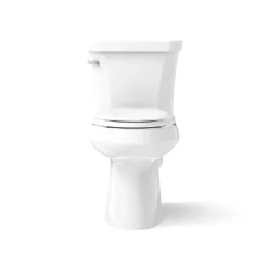 Two-piece elongated toilet, 1.28 gpf^Kohler Best