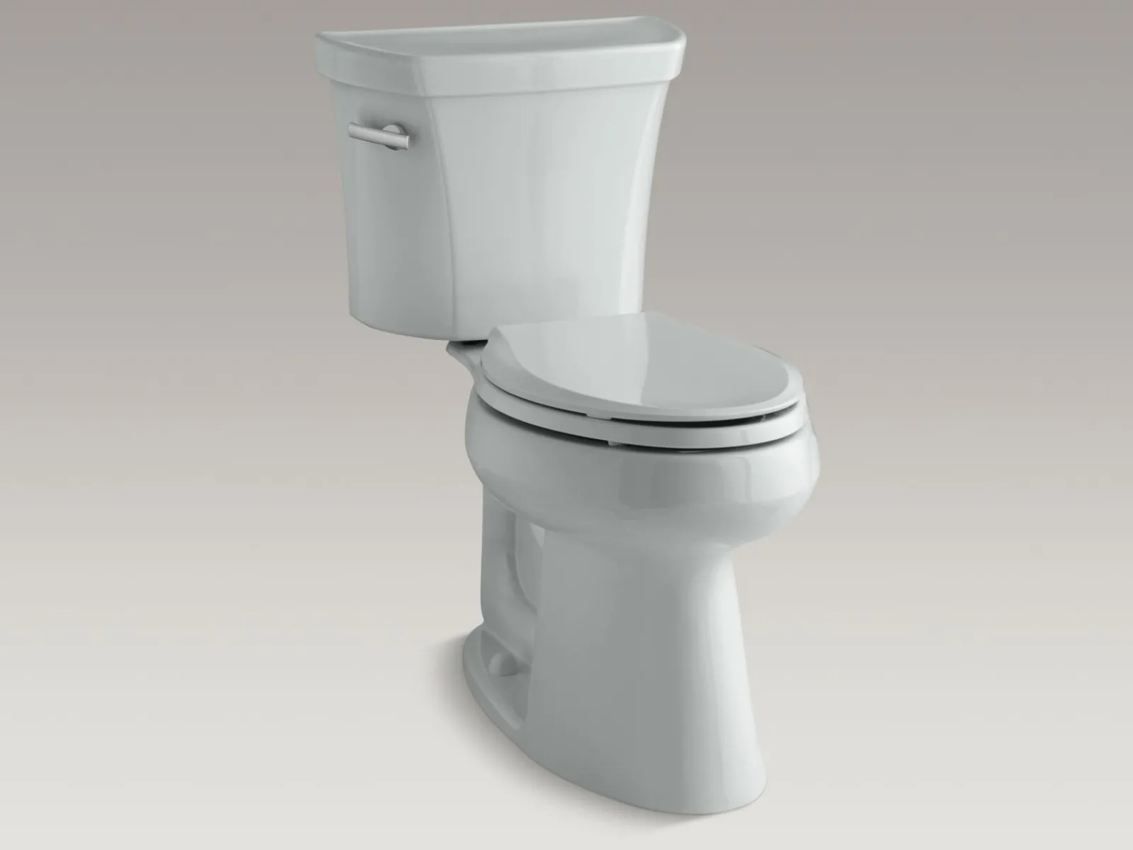 Two-piece elongated toilet, 1.28 gpf^Kohler Best