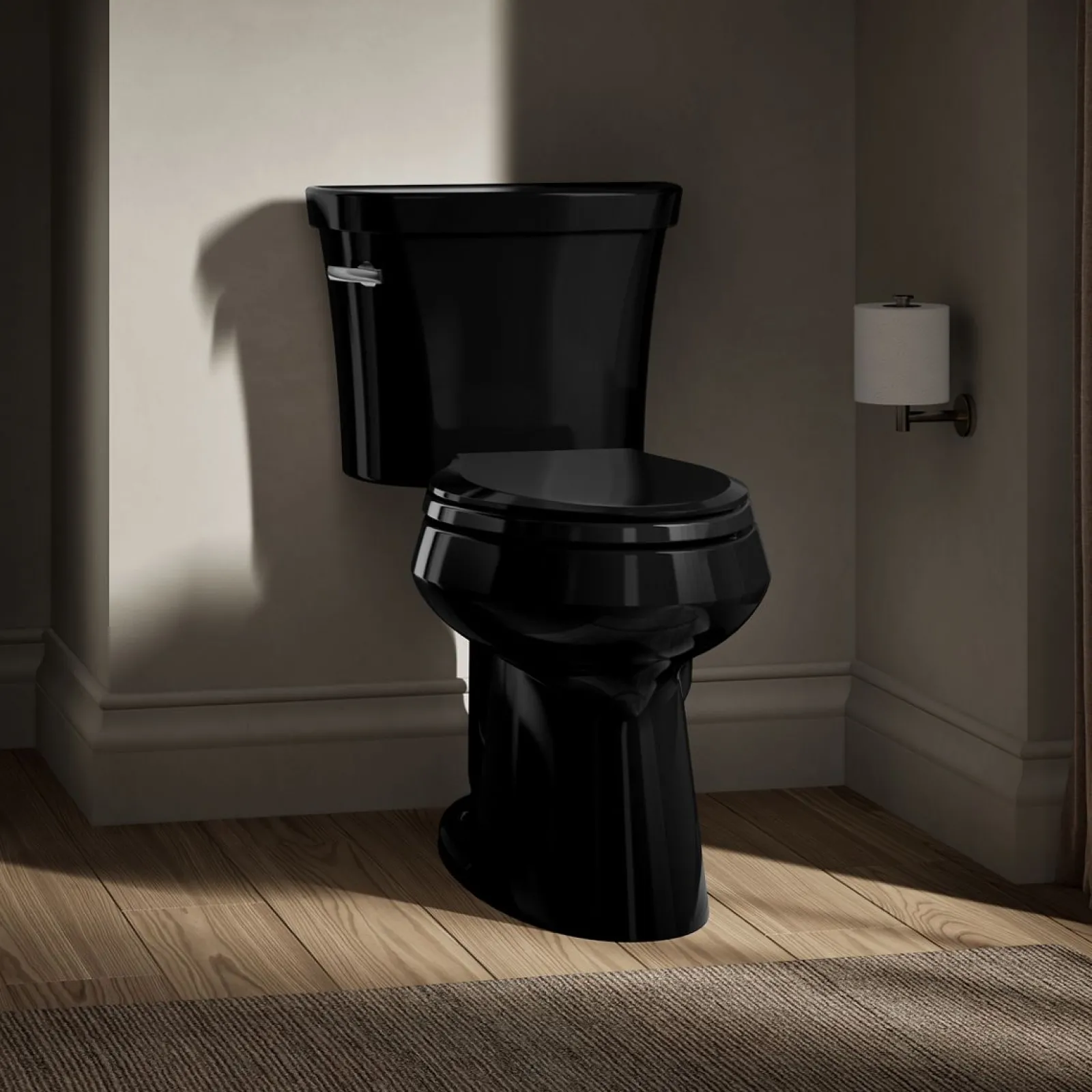 Two-piece elongated toilet, 1.28 gpf^Kohler Best