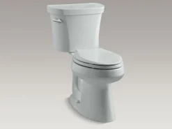 Two-piece elongated toilet, 1.28 gpf^Kohler Discount