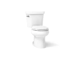 Two-piece elongated toilet, 1.28 gpf^Kohler Outlet
