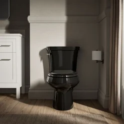 Two-piece elongated toilet, 1.28 gpf^Kohler Outlet