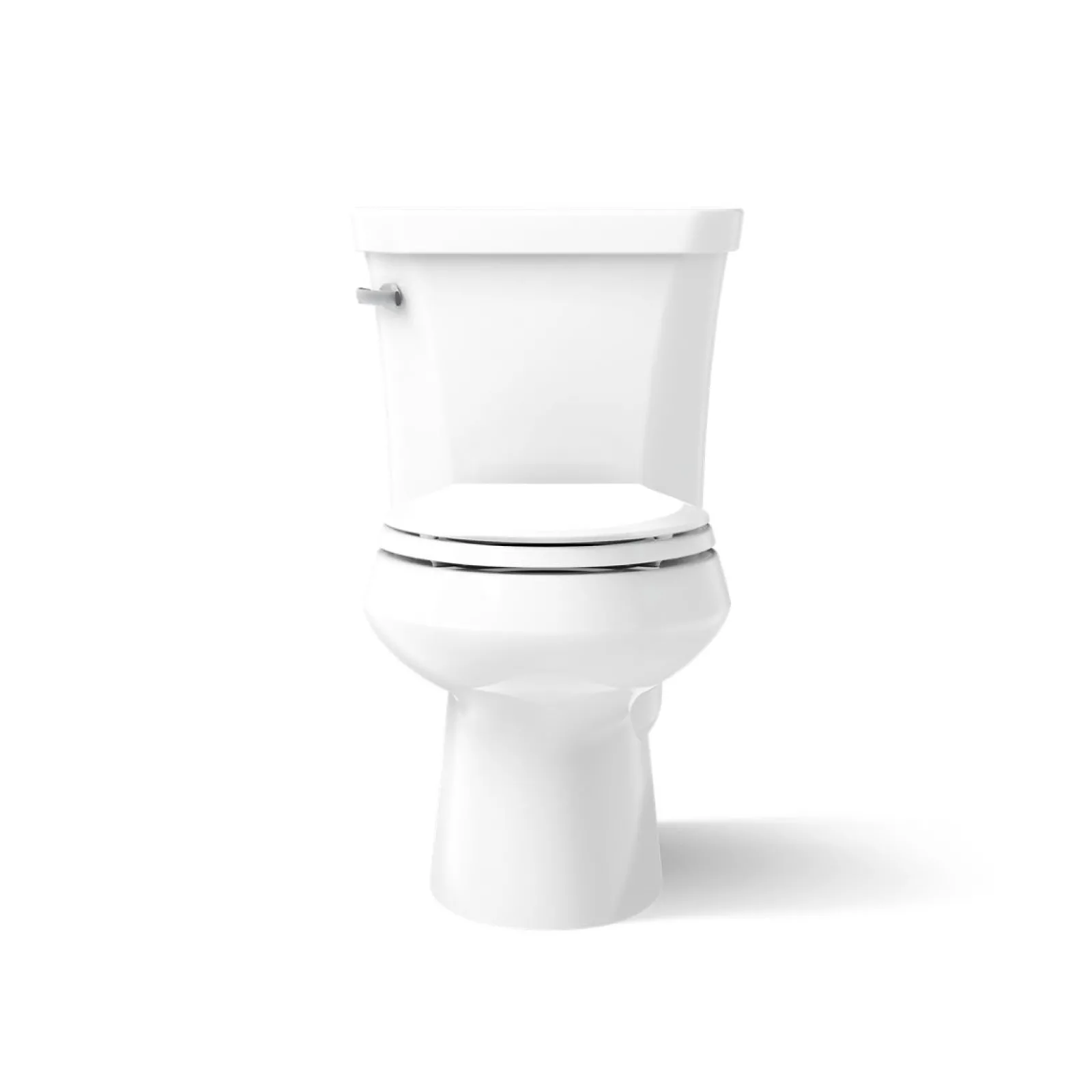 Two-piece elongated toilet, 1.28 gpf^Kohler Outlet