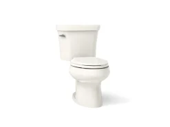 Two-piece elongated toilet, 1.28 gpf^Kohler Outlet