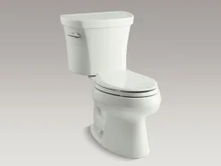 Two-piece elongated toilet, 1.28 gpf^Kohler Outlet