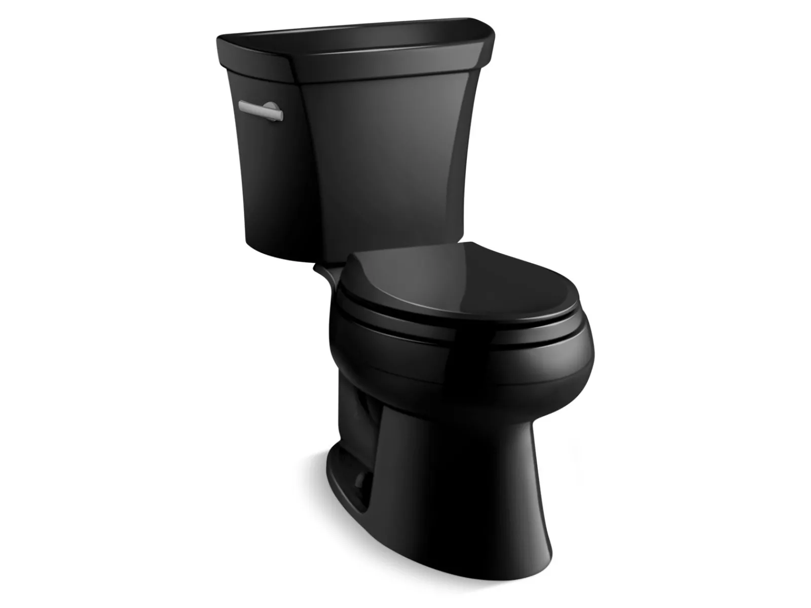Two-piece elongated toilet, 1.28 gpf^Kohler Clearance