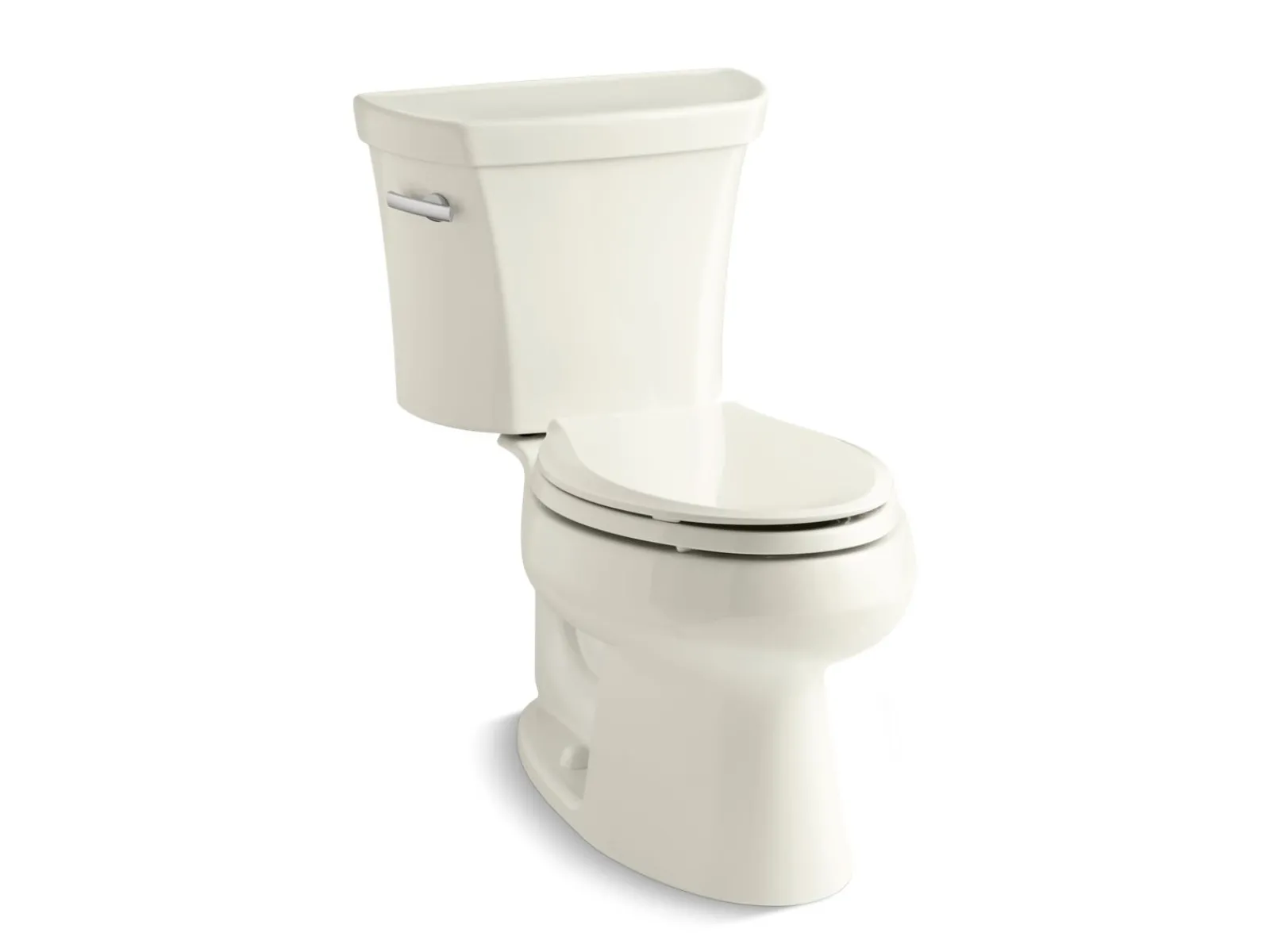 Two-piece elongated toilet, 1.28 gpf^Kohler Clearance