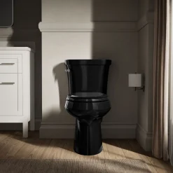 Two-piece elongated toilet, 1.28 gpf^Kohler New
