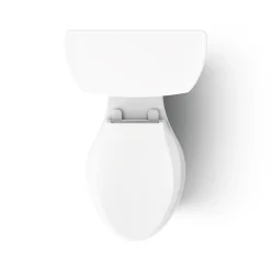 Two-piece elongated toilet, 1.28 gpf^Kohler New
