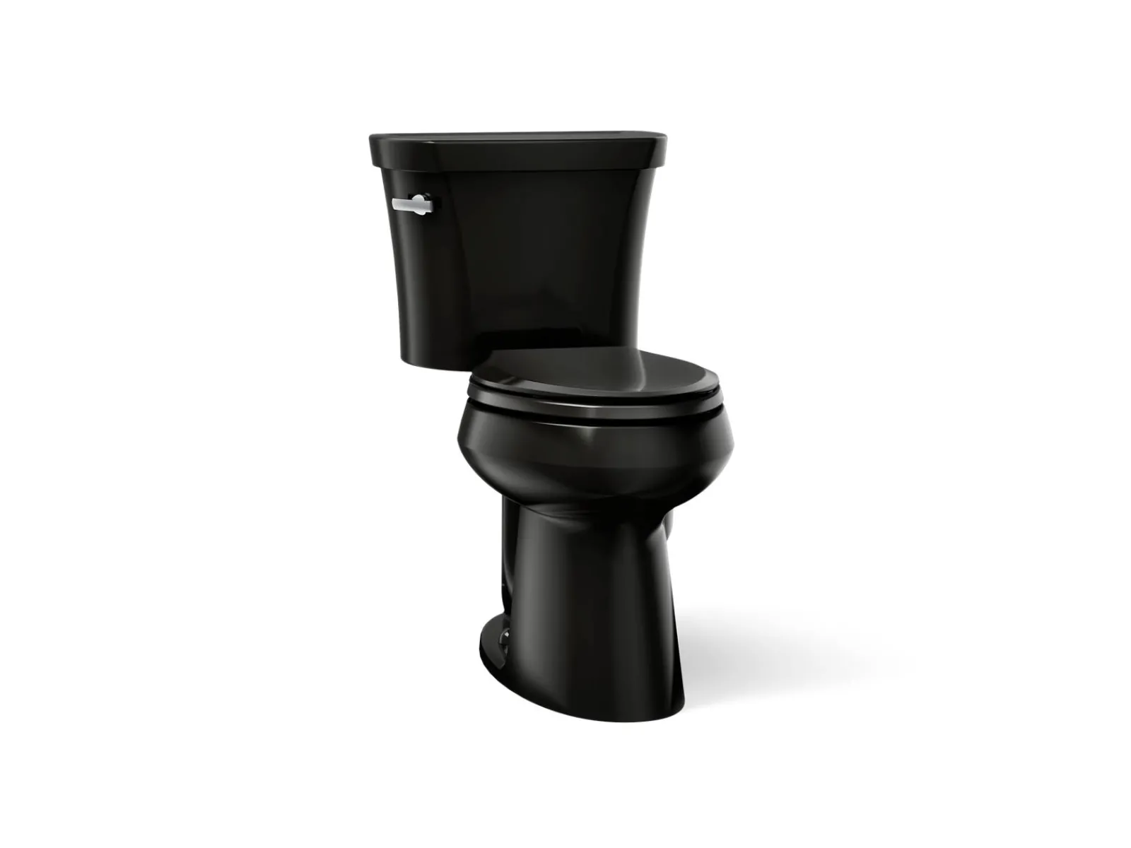 Two-piece elongated toilet, 1.28 gpf^Kohler New