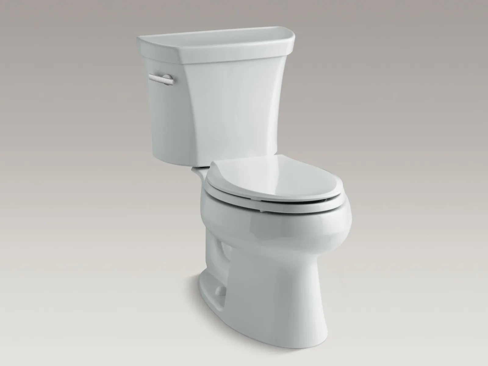 Two-piece elongated toilet, 1.28 gpf^Kohler Sale
