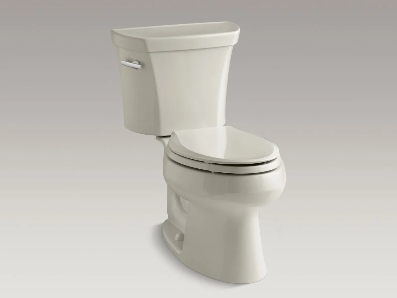 Two-piece elongated toilet, 1.28 gpf^Kohler Sale